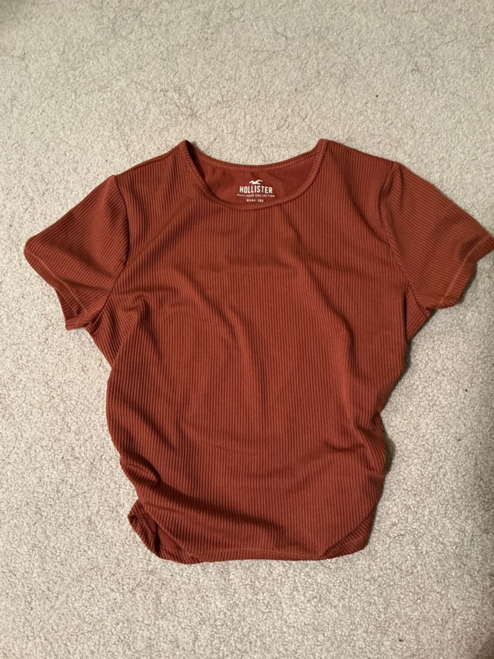Hollister Ruched Baby Crop Top